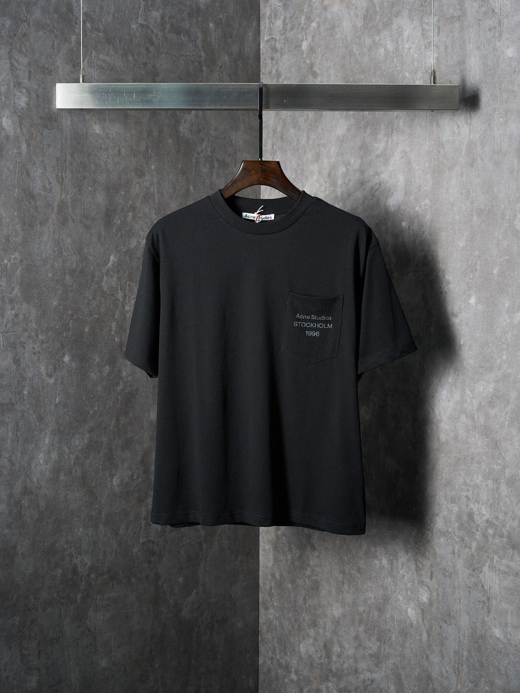 Acne Studios Chest‑Pocket Short‑Sleeve T‑Shirt