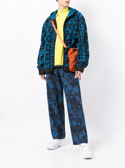 Kenzo logo zipped hoodie