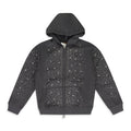 BLACK CASHEW BLOSSOM PEARL HOODIE