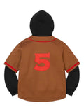Supreme Baseball Jersey hoodie