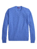 Ralph Lauren Purple Label cable-knit crew-neck pullover
