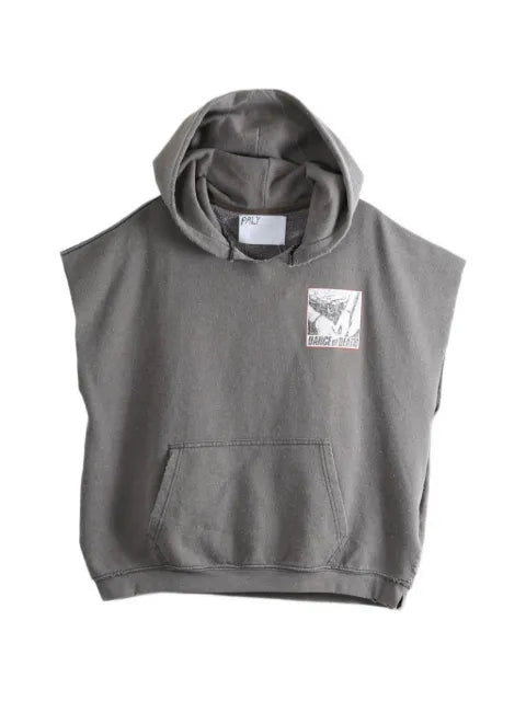 Paly Dr. Blue sleeveless hoodie
