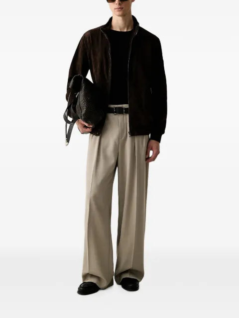 Joop! suede bomber jacket