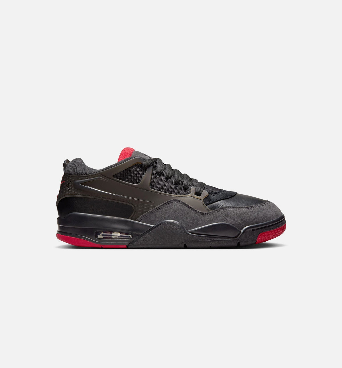 Air Jordan 4 RM Bred Men's Lifestyle Shoes - Black/Red