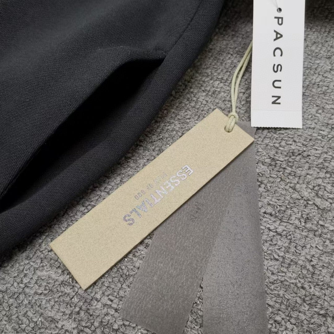 Fear of God Essentials Silicone Letter Graphic Pullover Hoodie