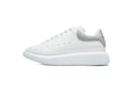 Alexander McQueen Oversized Sneaker Gray Stone Texture Heel